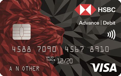 add HSBC advance debit card